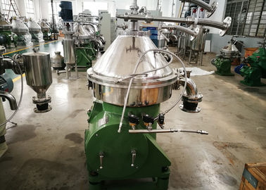 Green Dairy Cream Separator , Industrial Milk Separator DHNZ Series Special Design