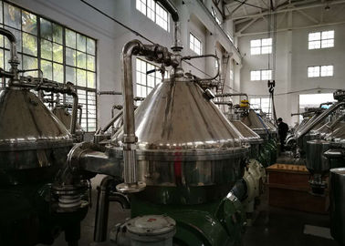 Industrial Continuous Centrifuge , Disc Separator Centrifuge Operating Stability