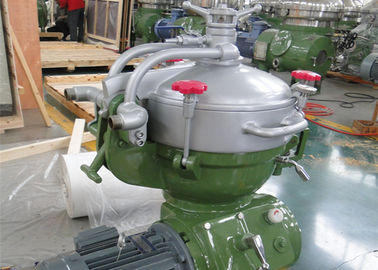 Green Color Centrifuge Oil Water Separator For Lubricating / Light Diesel
