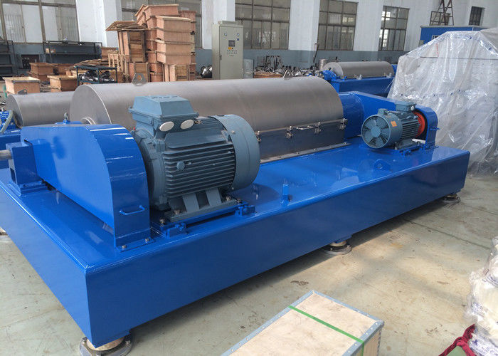 Dehydrate Three Phase Decanter Centrifuge , Industrial Decanter Centrifuge