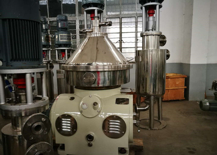 Stainless Steel Cream Separator , Centrifugal Separation Of Milk DHNZ