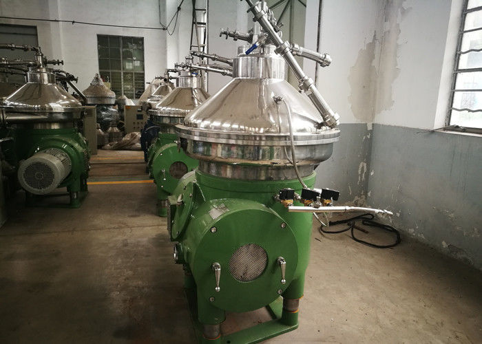 Disc Separator Centrifuge Food Grade Stainless Steel Fully Automatic
