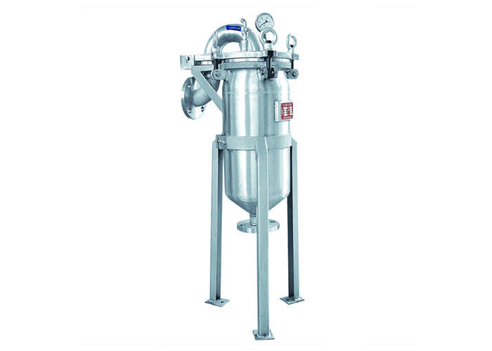 Liquid Inline Bag Filter System / Duplex Type Filter For Electroplate