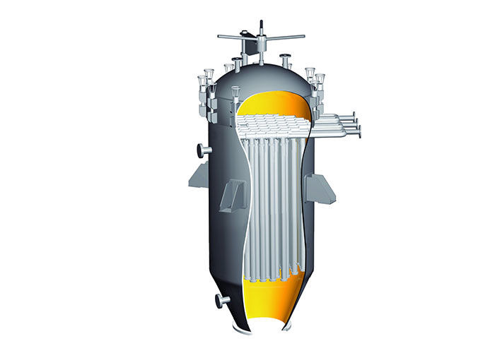 Vertical Self Cleaning Candle Filter Purification , Carbon Candle Filter