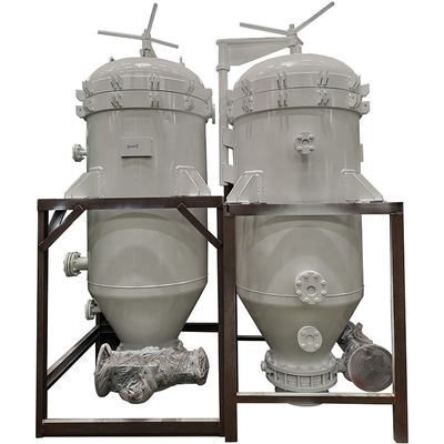 SS304 Pressure Leaf Filter 20m2 Filtration Area 4-6T/H Capacity
