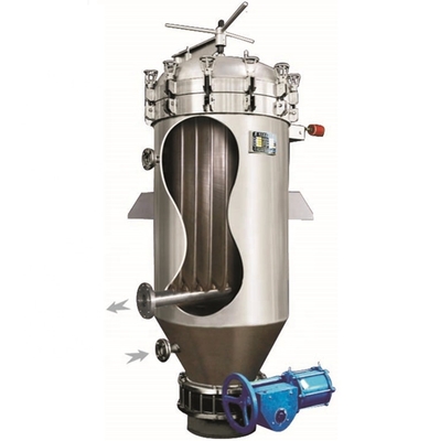 NYB Vertical Pressure Leaf Filter 12m2 Filtration Area 2-4T/H Capacity