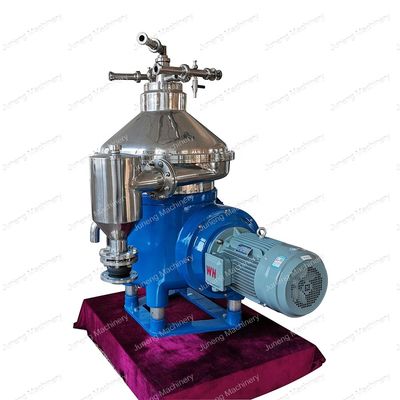 High Capacity 3000-7000L/H Milk and Beverage Disc Separator with 15Kw Motor Power and 12 Months Warranty