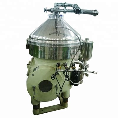 316 Stainless Steel Disc Stack Milk Fat Separator with PLC Control and High Capacity 5000 L/H for Dairy Factory Use