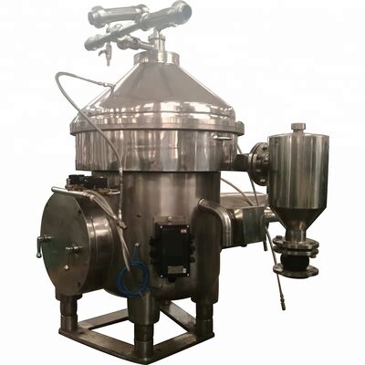 Automatic Discharge PLC Control Beer Centrifuge with Food Standard Stainless Steel and 5000-10000 L/H Capacity