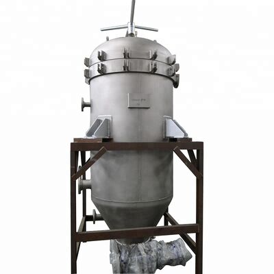 Stainless Steel Vertical Pressure Leaf Filter with 20 M2 Filtration Area and 4-6 T/H Processing Capacity