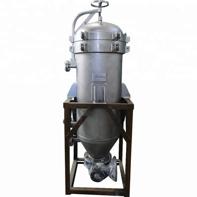 Stainless Steel Vertical Pressure Leaf Filter with 20 M2 Filtration Area and 4-6 T/H Processing Capacity