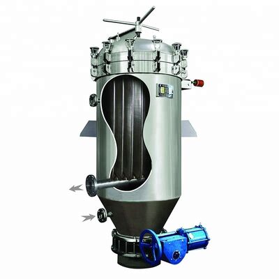 Stainless Steel Vertical Pressure Leaf Filter with 20 M2 Filtration Area and 4-6 T/H Processing Capacity