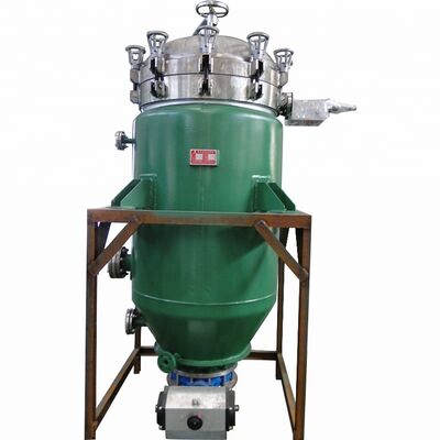 Vertical Leaves Pressure Leaf Filter for Oil Filtration with Carbon Steel / Stainless Steel Construction and Automatic Dump Device
