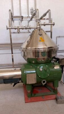 Edible Oil Disc Stack Centrifuge Separator Oil Refining Machine