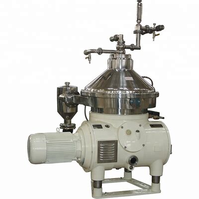 Continuous Operation Milk Cream Separation Disc Centrifuge Separator
