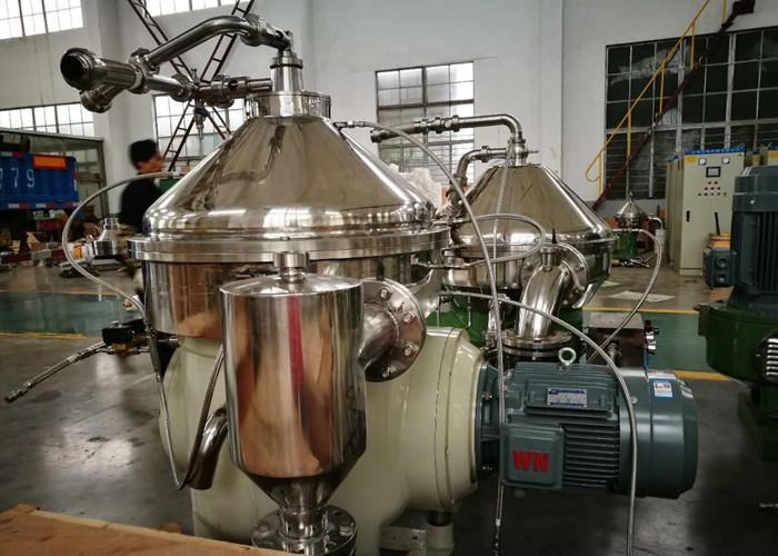 Industrial Milk Separator , Continuous Centrifugal Separator For Milk