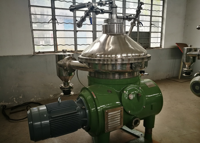 Easy Operating Conical Disc Centrifuge , Centrifugal Oil Water Separator