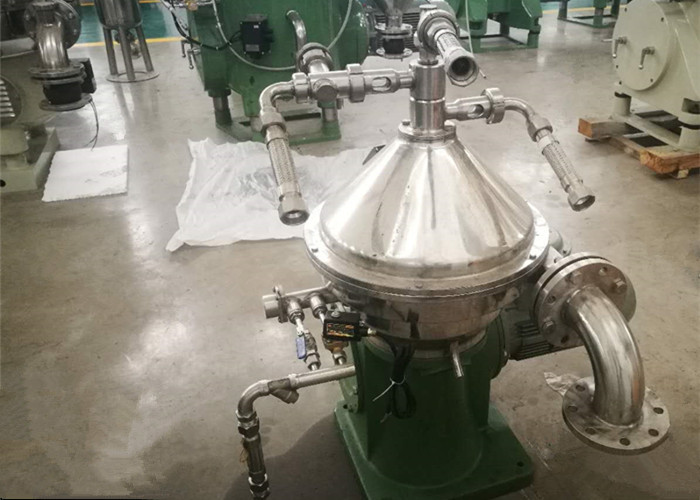 Stainless Steel Centrifugal Oil Water Separator / Continuous