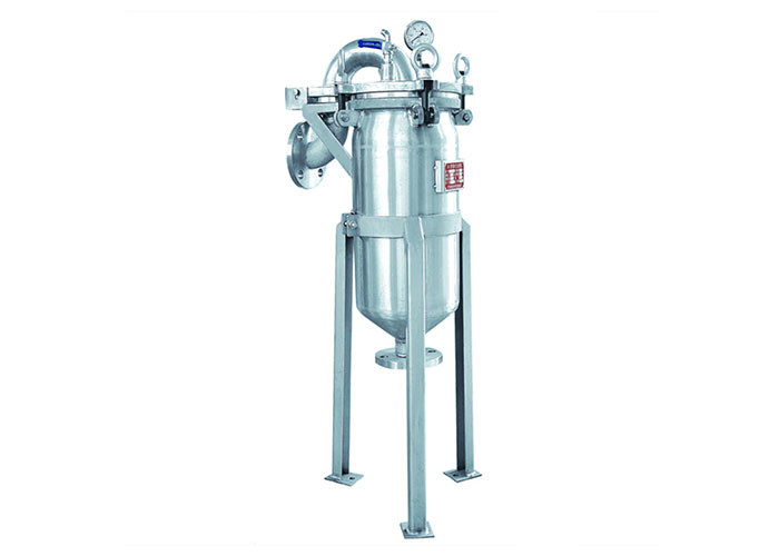 Liquid Inline Bag Filter System Duplex Type Filter For Electroplate