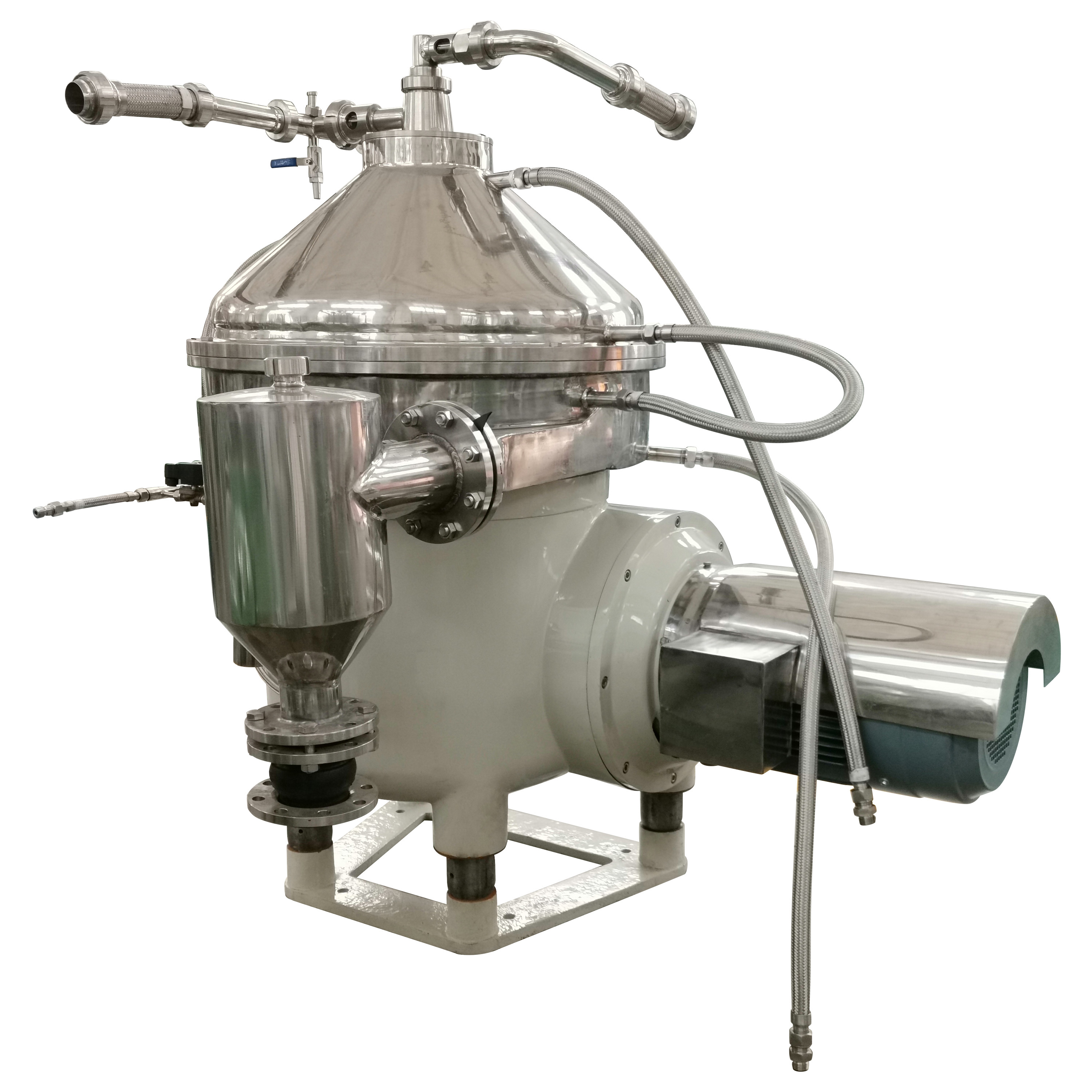 Good Separation Disc Oil Separator For Skim Milk , Butter , Casein